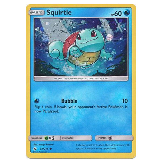 Pokemon - Squirtle Promo (33/214)