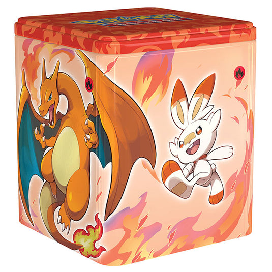 Pokemon - Stacking Tin - Fighting, Fire, Darkness