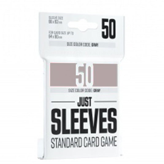 Just Sleeves - Standard Sleeves - Clear (50 Sleeves)