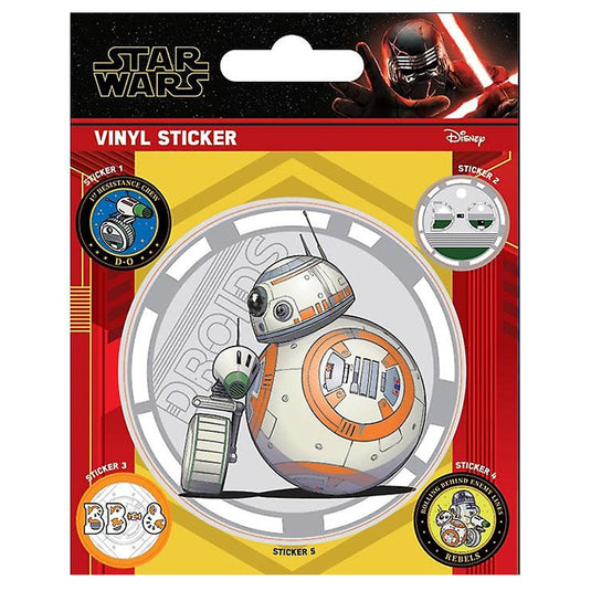 Pyramid Vinyl Sticker Packs - Star Wars: The Rise of Skywalker (Droids)