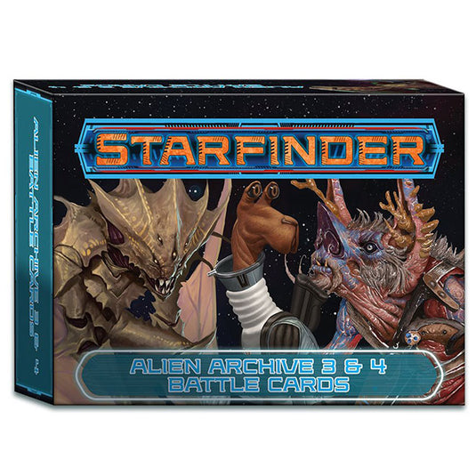 Starfinder - Alien Archive 3 & 4 Battle Cards