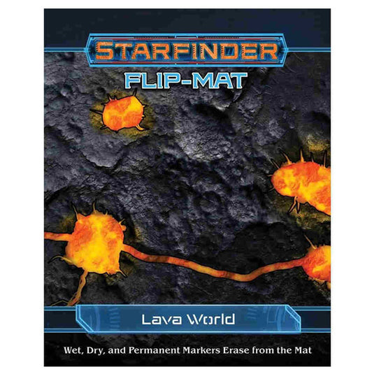 Starfinder Flip-Mat - Lava World