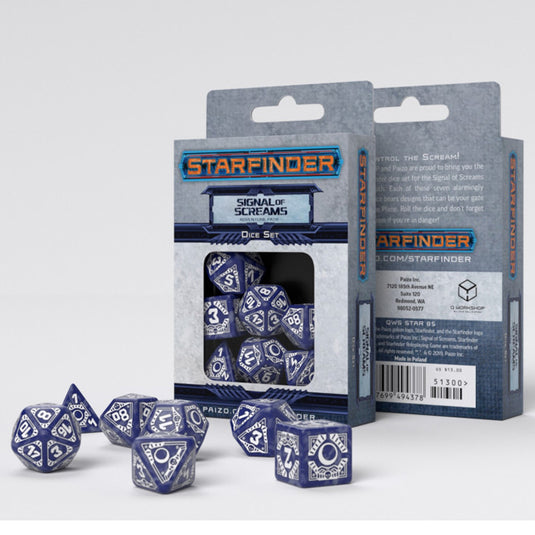 Starfinder Signal of Screams Dice Set