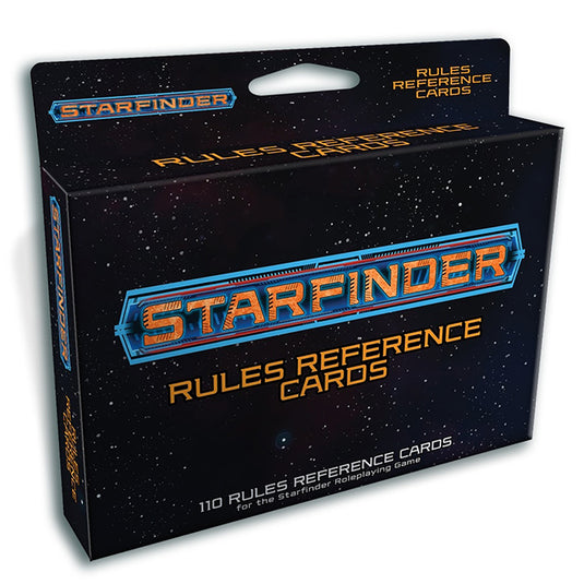 Starfinder - Rules Reference Cards Deck