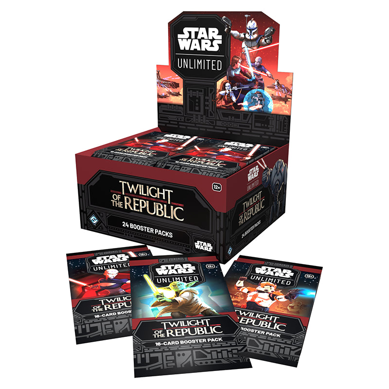 Star Wars Unlimited - Twilight of the Republic - Booster Box (24 Packs Star Wars Unlimited - Twilight of the Republic - Booster Box (24 Packs