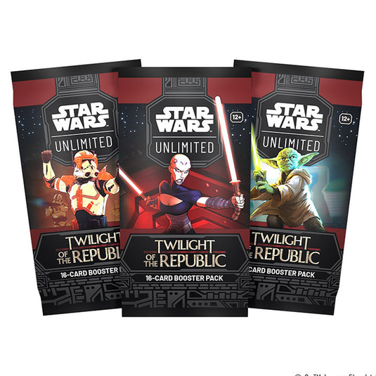 star wars unlimited twilight of the republic booster packs