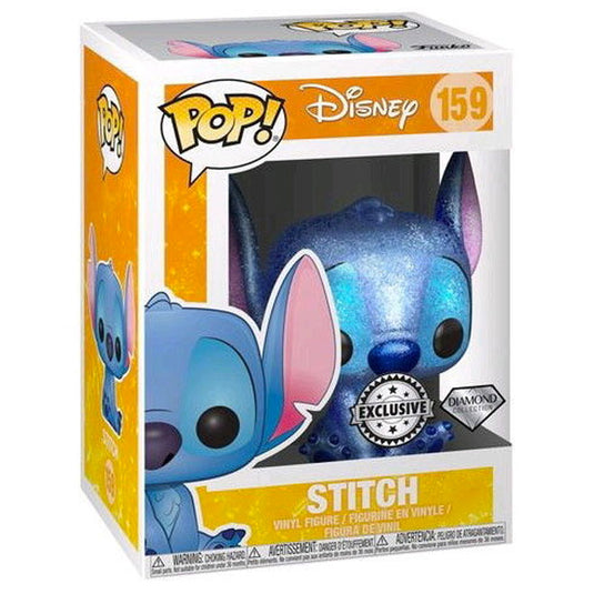 Funko POP! - Stitch Seated (Diamond Glitter) #159