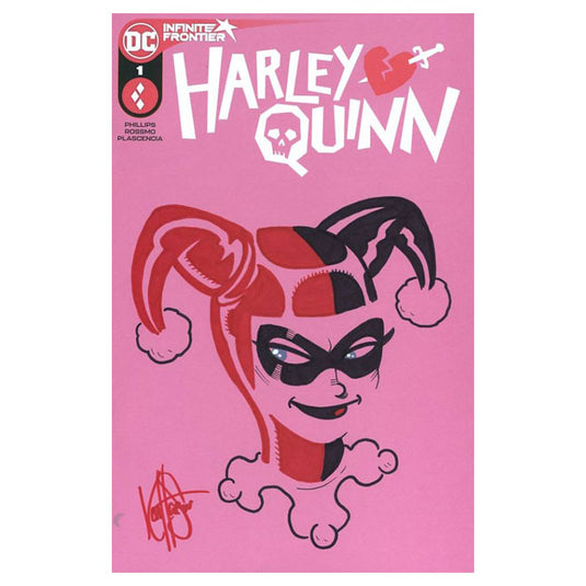 DF Harley Quinn - Issue 1 Haeser Rmrk (Signed)