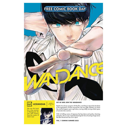 Free Comic Book Day 2022 - Wandance & Blackguard Sampler