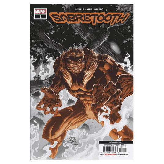 Sabretooth - Issue 1 (Of 5) Stegman Var (2nd Print)
