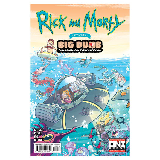 Rick & Morty Summer Vacation - Issue 1 Cover B Stresing