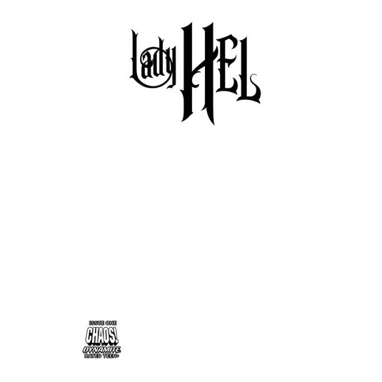 Lady Hel - Issue 1 Cover F Black Blank Authentix