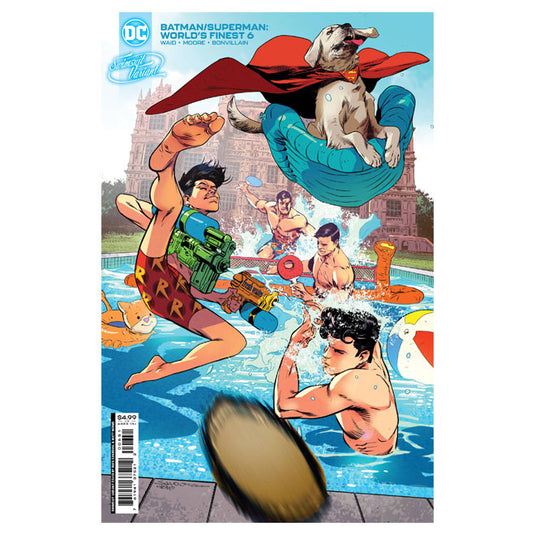 Batman Superman Worlds Finest - Issue 6 Cover C Sandoval Swimsuit Va