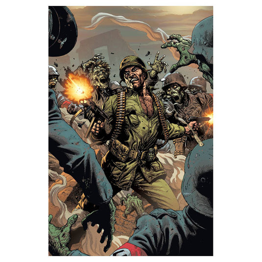 Dc Horror Pres Sgt Rock Vs Army Of Dead - Issue 1 (Of 6) Cover A Fran