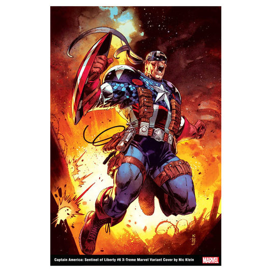 Captain America Sentinel Of Liberty - Issue 6 Klein X-Treme Marvel