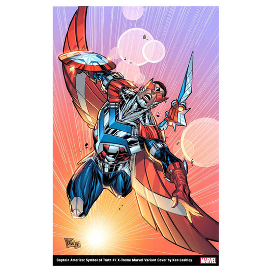 Captain America Symbol Of Truth - Issue 7 Lashley X-Treme Marvel Va