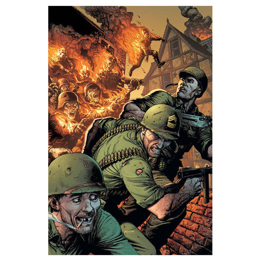 Dc Horror Pres Sgt Rock Vs Army Of Dead - Issue 2 (Of 6) Cover A Fran