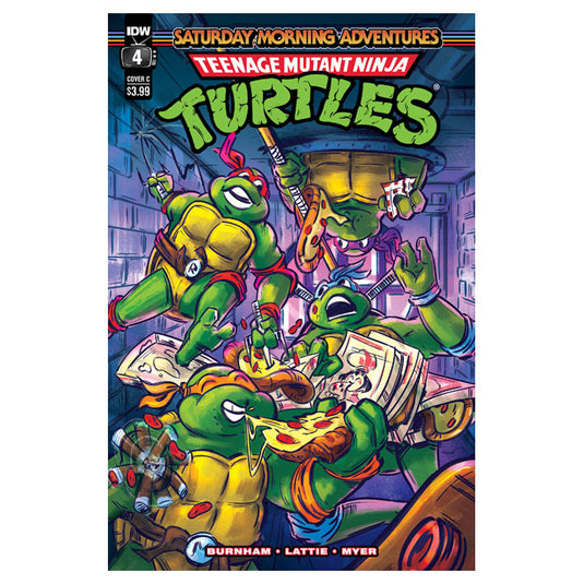 Tmnt Saturday Morning Adventures - Issue 4 Cover C Brenda Chi