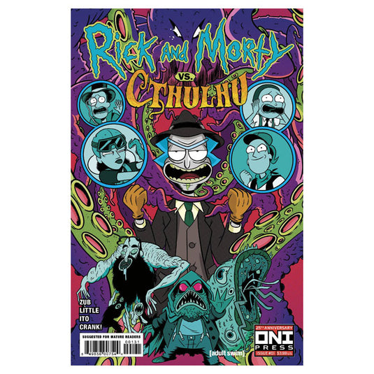 Rick And Morty Vs Cthulhu - Issue 1 Cover C Ellerby