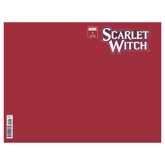 Scarlet Witch - Issue 1 Red Blank Variant