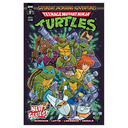 Tmnt Saturday Morning Adv Continued - Issue 1 Cover A Lattie