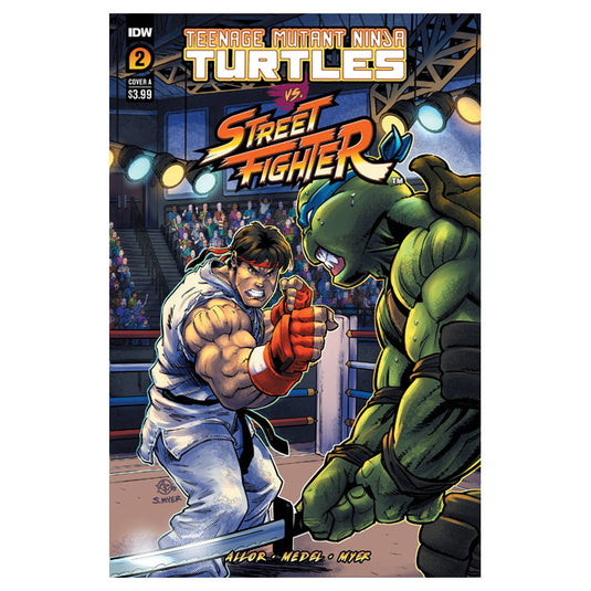 Tmnt Vs Street Fighter - Issue 2 (Of 5) Cover A Medel
