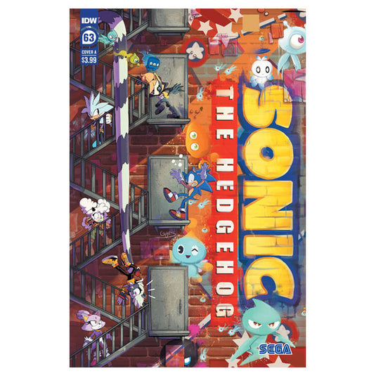 Sonic The Hedgehog - Issue 63 Cover A Dutreix