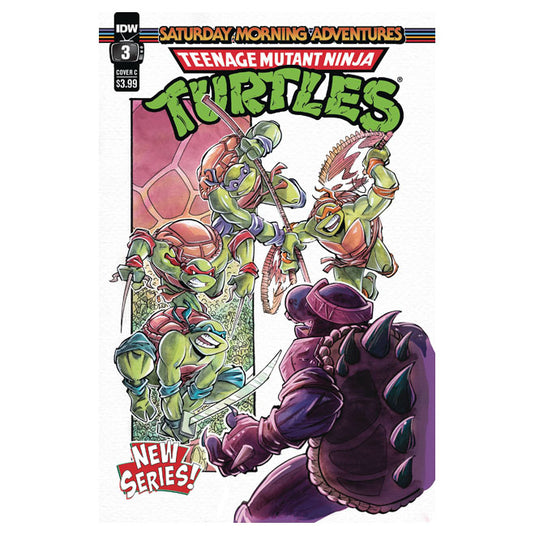Tmnt Saturday Morning Adv Continued - Issue 3 Cover C Daley