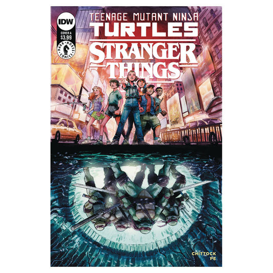 Tmnt X Stranger Things - Issue 1 Cover A Pe
