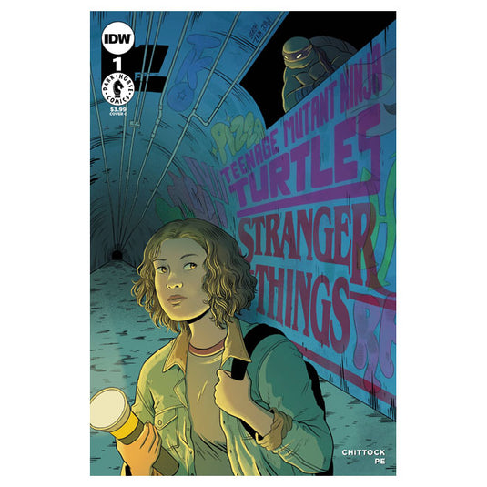 Tmnt X Stranger Things - Issue 1 Cover C Woodall