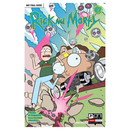 Rick And Morty - Issue 7 (New Arc) Cover B Ellerby (Mature Readers)