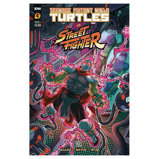 Tmnt Vs. Street Fighter - Issue 4 (Of 5) Cover A Medel