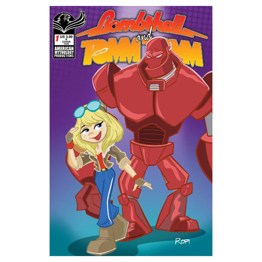 Bombshell & Tommtomm - Issue 1 Cover B Ropp Animated (O/A)