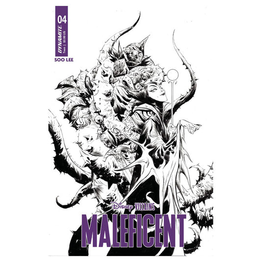 Disney Villains Maleficent - Issue 4 Cover G 10 Copy Incv Jae Lee B&W