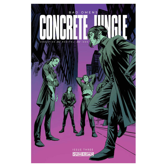 Bad Omens Concrete Jungle - Issue 3 (Of 4) Cover B Fiorelli (Mature Readers)