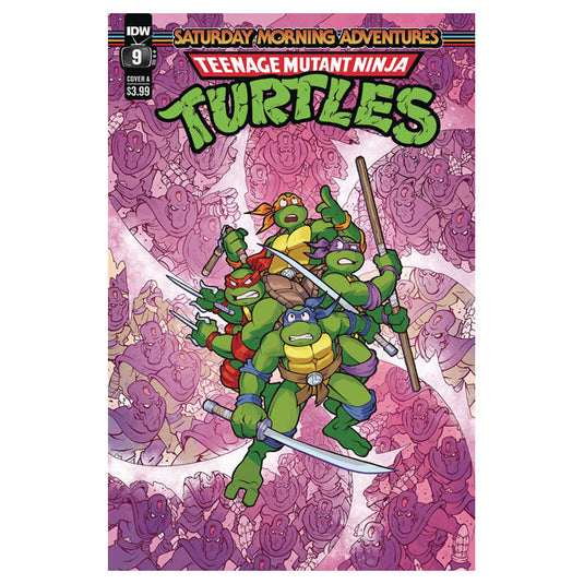 Tmnt Saturday Morning Adv 2023 - Issue 9 Cover A Lawrence