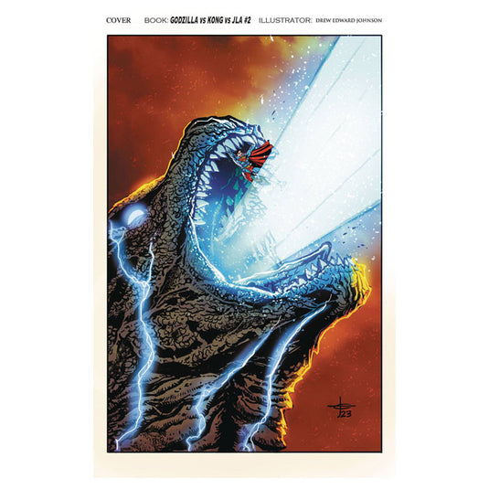 Justice League Vs Godzilla Vs Kong - Issue 2 (Of 6) Cover A Johnson