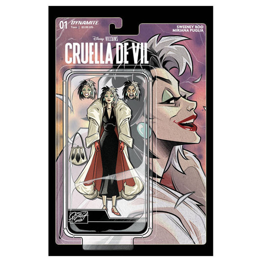 Disney Villains Cruella De Vil - Issue 1 Cover D Action Figure