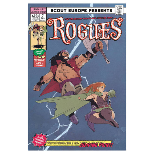 Rogues - Issue 1 Cover B Pablo M Collar