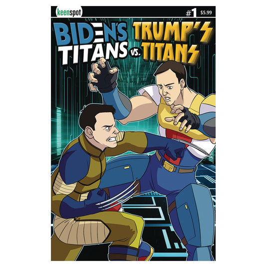 Bidens Titans Vs Trumps Titans - Issue 1 Cover D Pete Vs Jared