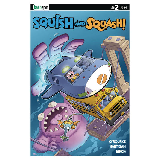 Squish & Squash - Issue 2 Cover B Tom Mcweeney