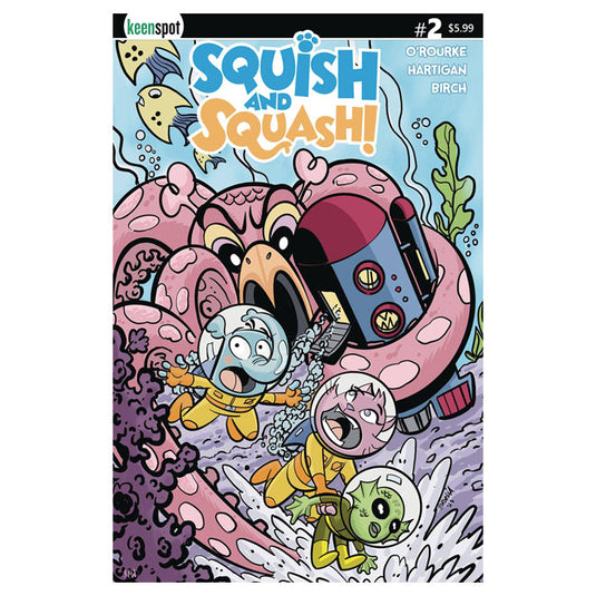 Squish & Squash - Issue 2 Cover C John Broglia