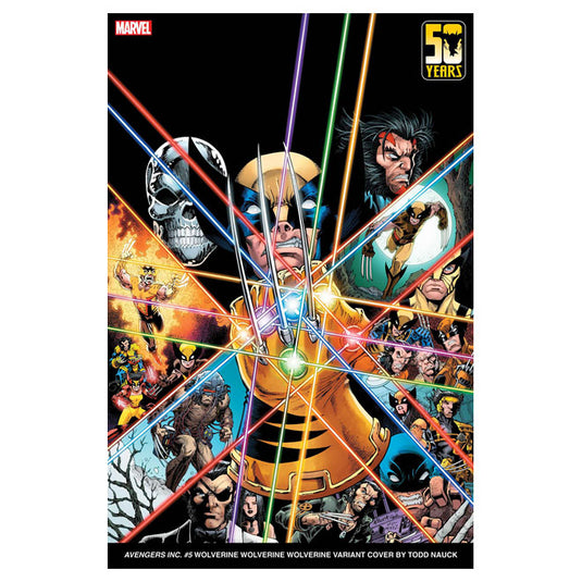 Avengers Inc - Issue 5 Todd Nauck Wolverine Wolverine Wolverine Variant