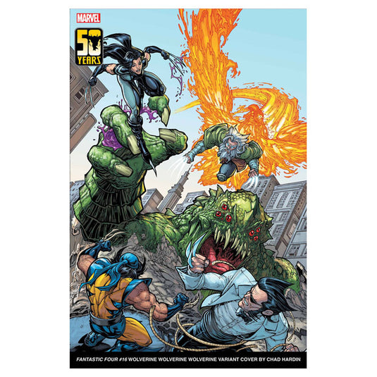 Fantastic Four - Issue 16 Hardin Wolverine Wolverine Wolverine Variant