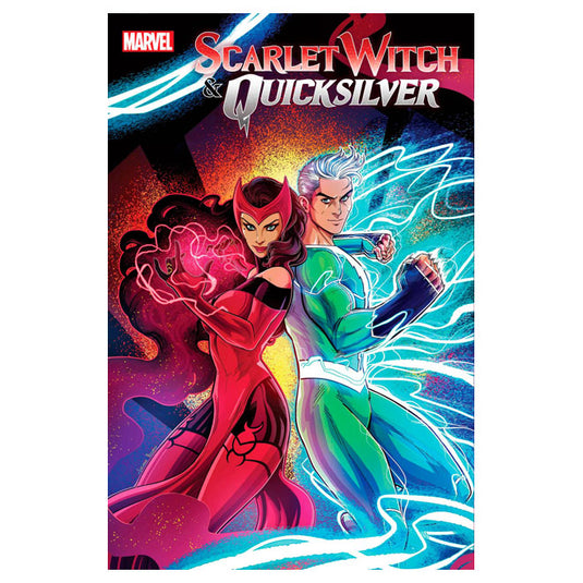 Scarlet Witch Quicksilver - Issue 1 Luciano Vecchio Foil Variant