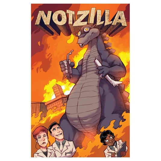 Notzilla Oneshot Cover B Fred Perry