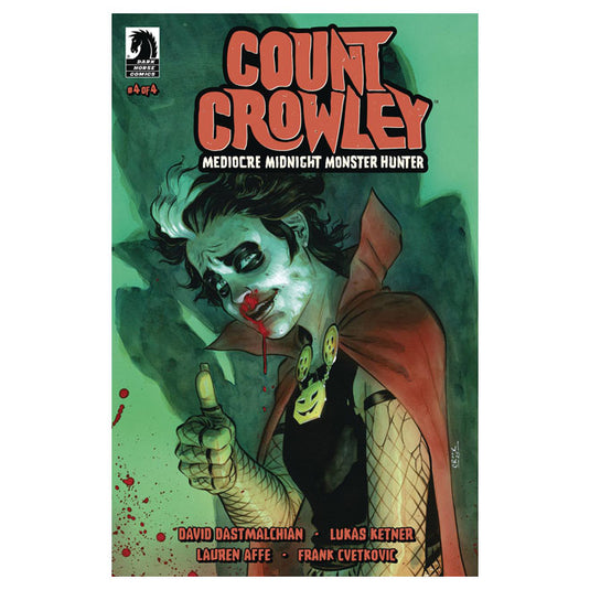 Count Crowley Mediocre Midnight Monster Hunter - Issue 4 Cover B Croo