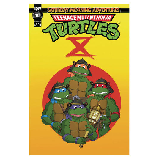 Tmnt Saturday Morning Adv 2023 - Issue 10 Cover A Schoening