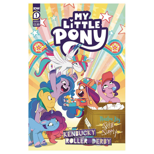 Mlp Kenbucky Roller Derby - Issue 1 Cover B Mebberson