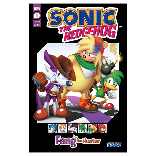 Sonic The Hedgehog Fang Hunter - Issue 1 Cover B Hughes